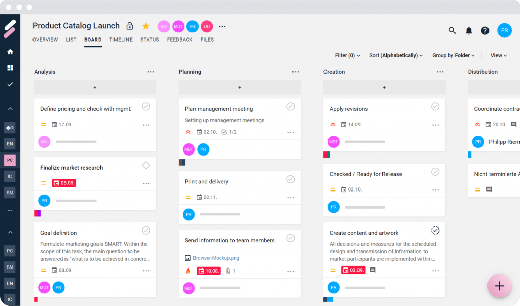 Kanban-Board im Projektmanagement