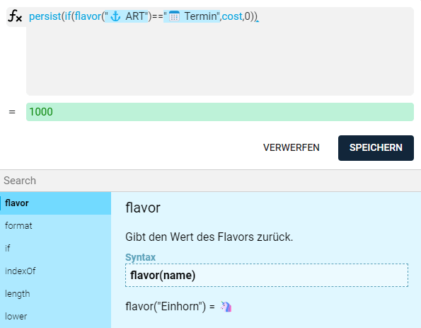 Formeleditor in smenso