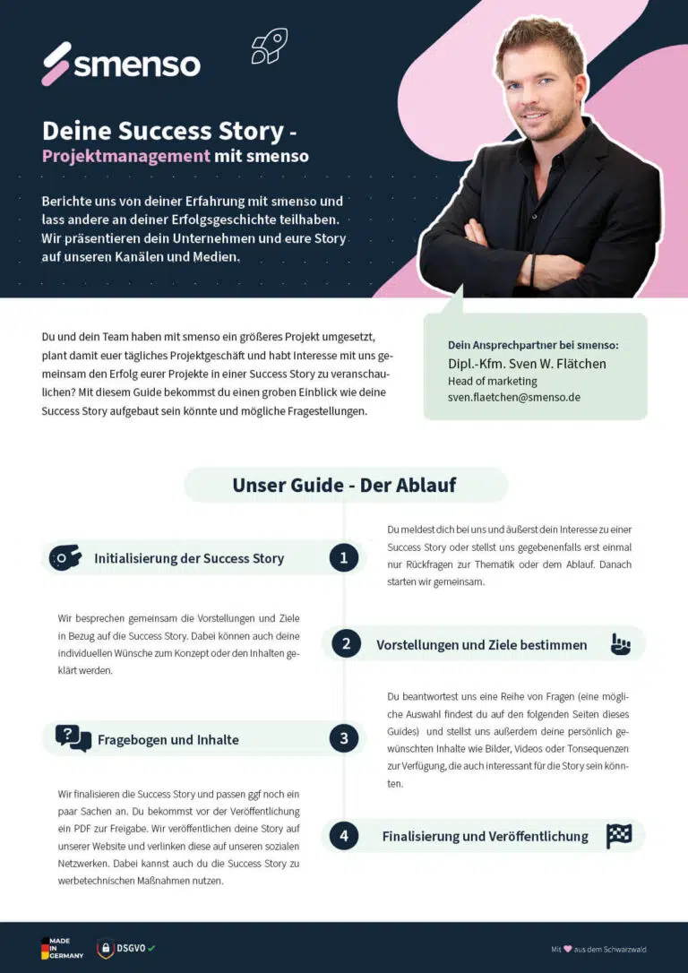 Success Story Guide - smenso hier downloaden
